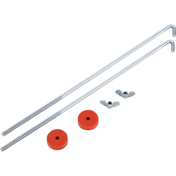 Coleman Cable 966-12 Hold Down Battery J-Hook, 12"