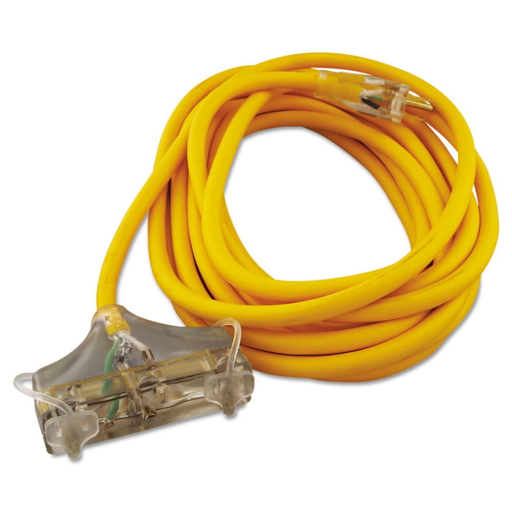 Southwire Cold Weather 3 Outlet Extension Cord 12/3 25' - Walmart ...