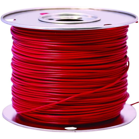 Coleman Cable Primary Wire 100ft. Spool Red Bulk