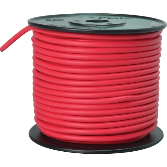 Coleman Cable Primary Wire 100ft. Spool Red Bulk