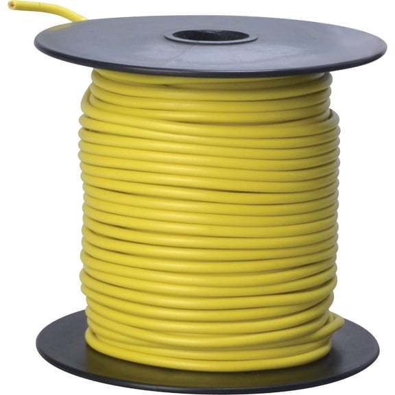 Coleman Cable Primary Wire 100ft. Spool Yellow Bulk2