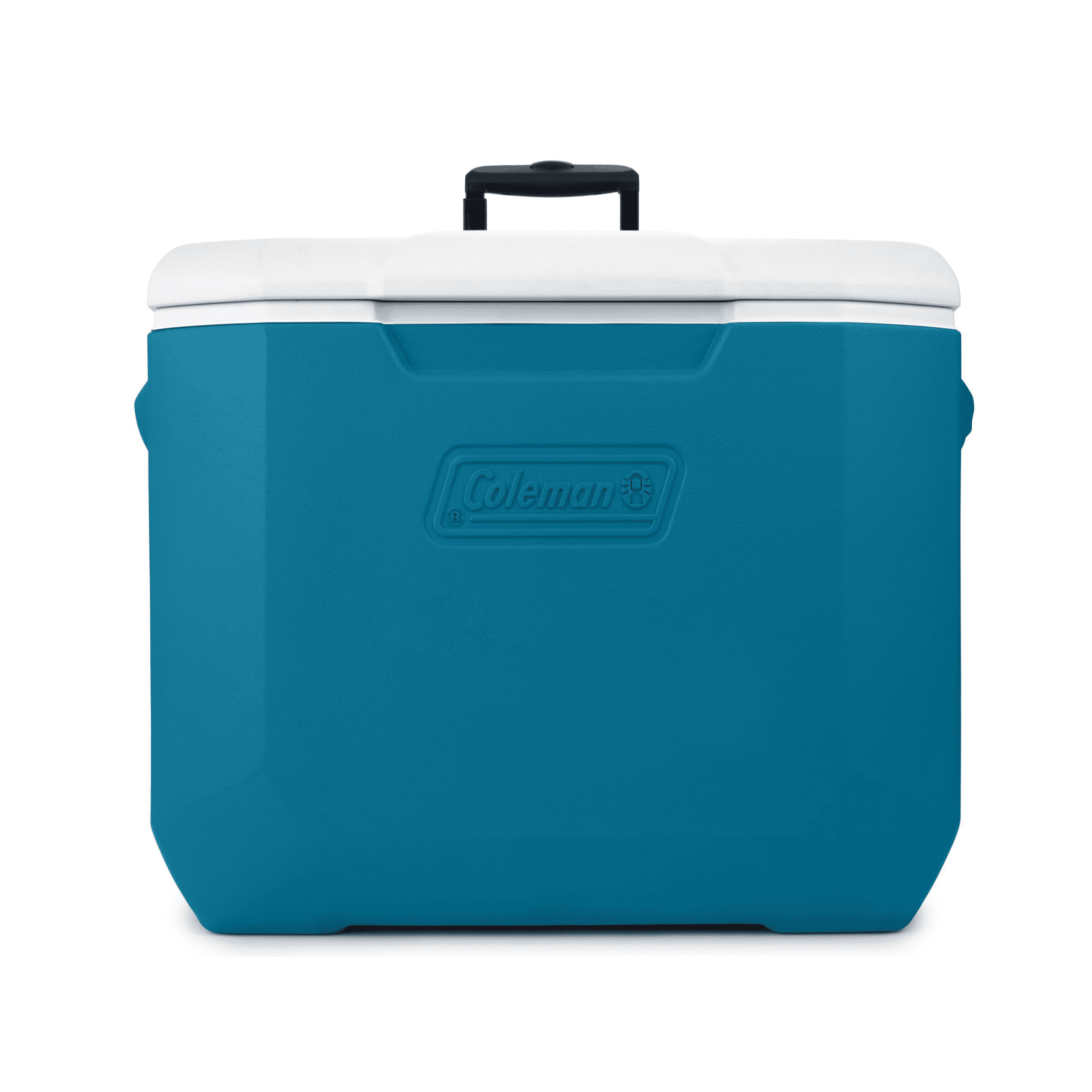 Coleman 316 Series 62QT Lakeside Blue Hard Chest Wheeled Cooler for  Backyard, Camping, Beach or Tailgate
