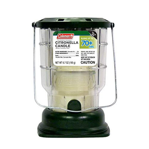 Coleman Citronella Candle Outdoor Lantern - 70+ Hours, 6.7 Ounce