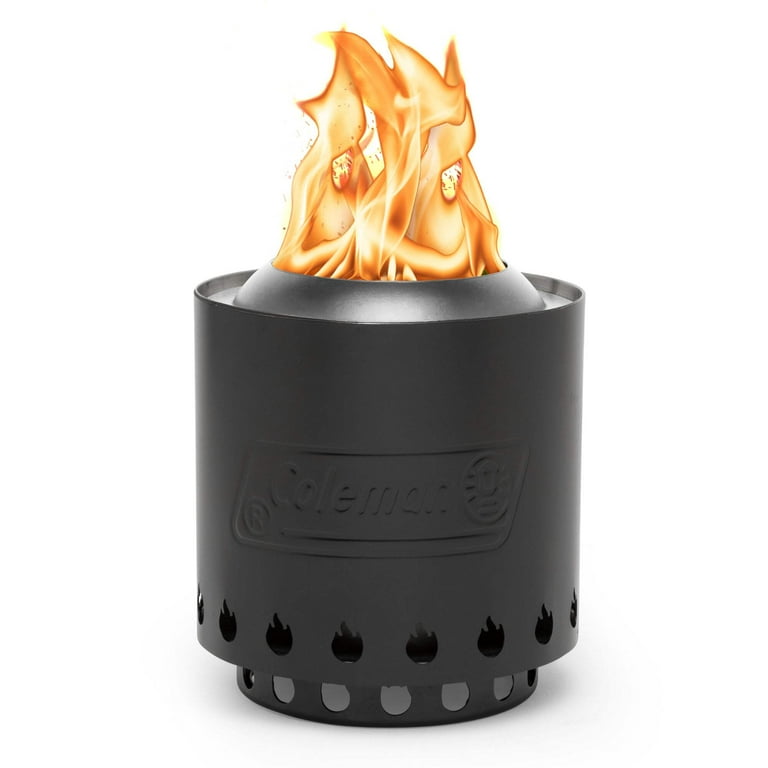Coleman Cityscapes Tabletop Fire Pit, 5 x 5 Inches, Smokeless