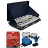 Size: 3-in-1 Camping Stove + Gas Hose & Adapter + Cooking kit