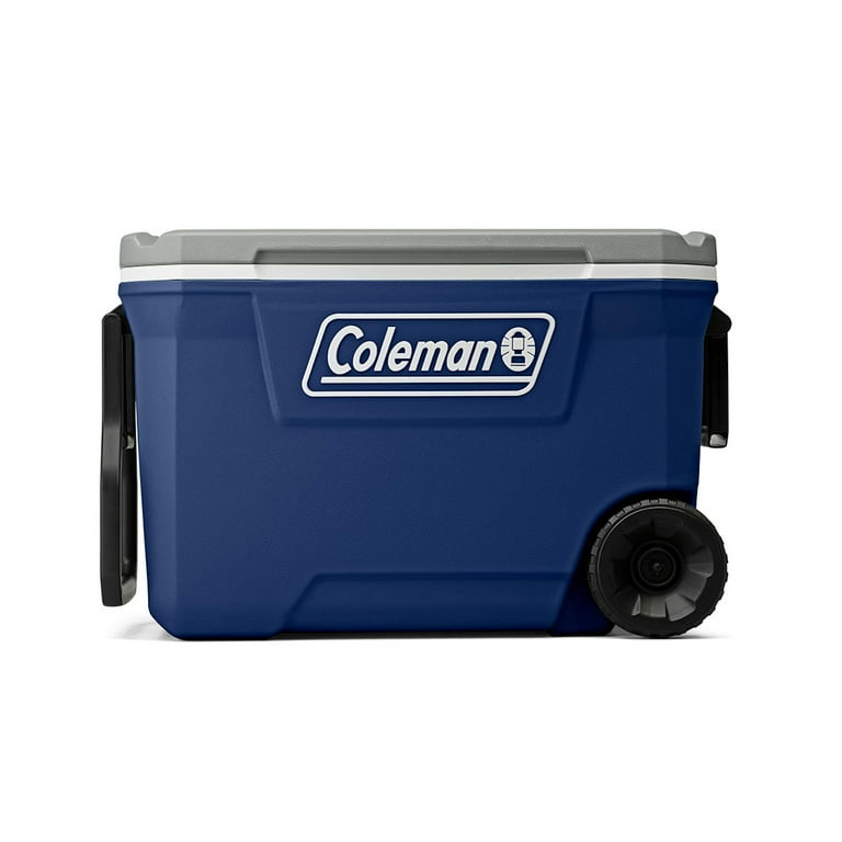 Coleman 62-Quart Wheeled Cooler, TempLock FX Insulation, Holds 50