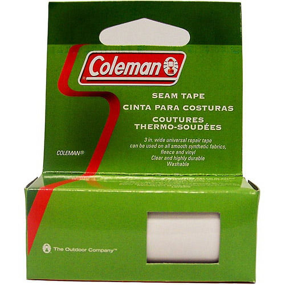 Coleman Clear Washable Seam Tape for Fabric and Vinyl Repair Walmart
