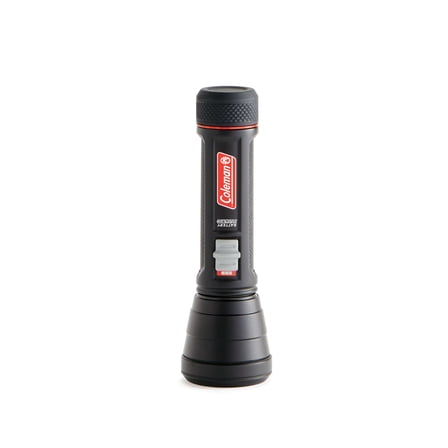 Le Flashlight Coleman 300-Meter LED Flashlight with BatteryGuard, Max Performance ...