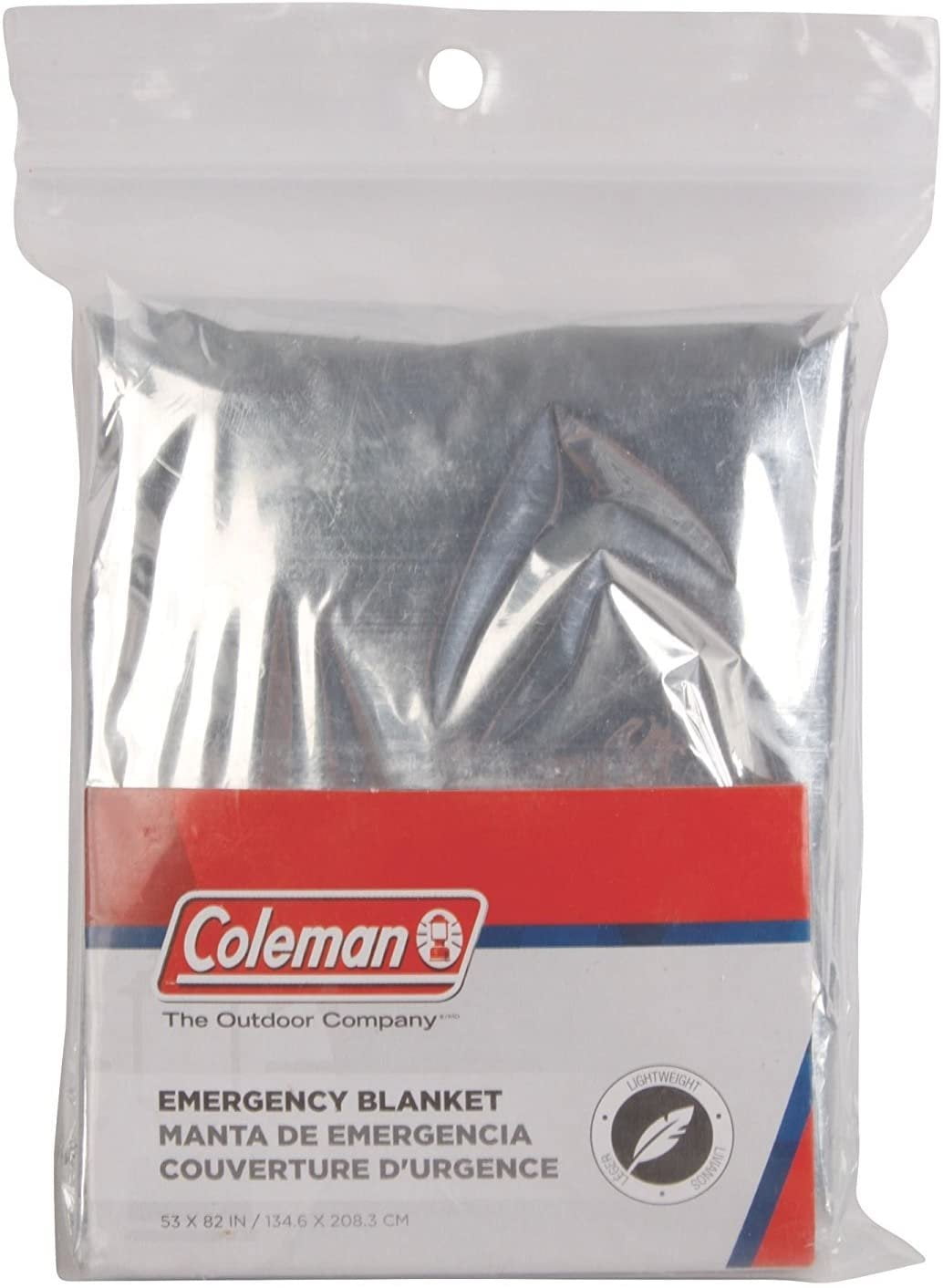 Coleman emergency blanket clearance