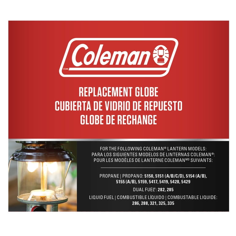 ライト・ランタン Coleman Replacement Globe R200-044J Coleman, Replacement Lantern Globe, Fits Propane Models 5150 +