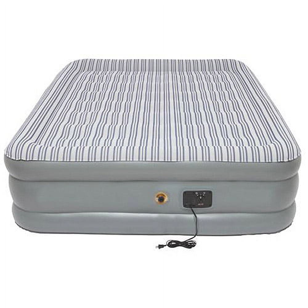 Coleman Double High Elite Pillowstop Air Mattress, Built in Pump, Queen