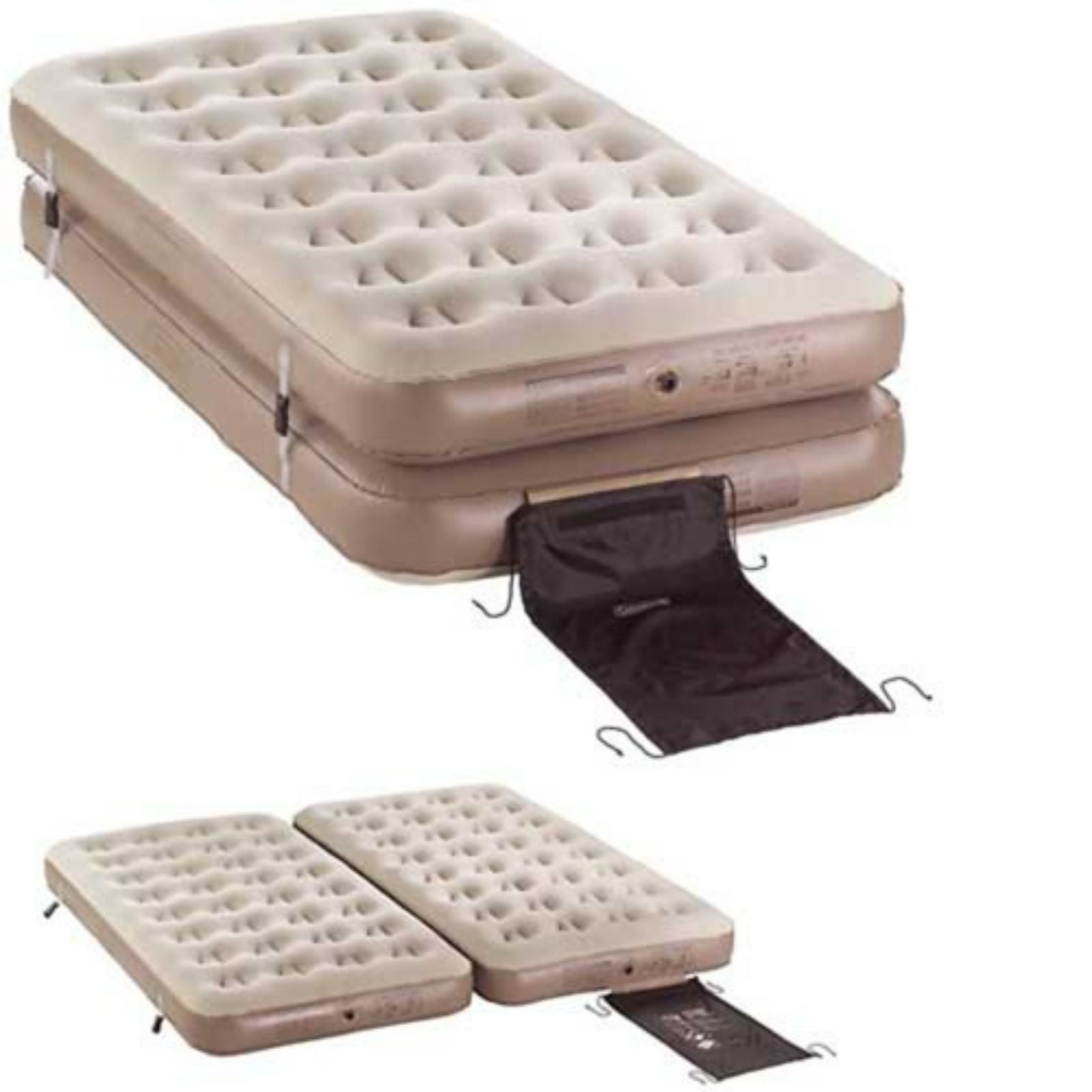 Coleman EasyStay 4N1 Single High Airbed, Twin/King AIR,MATTRESS