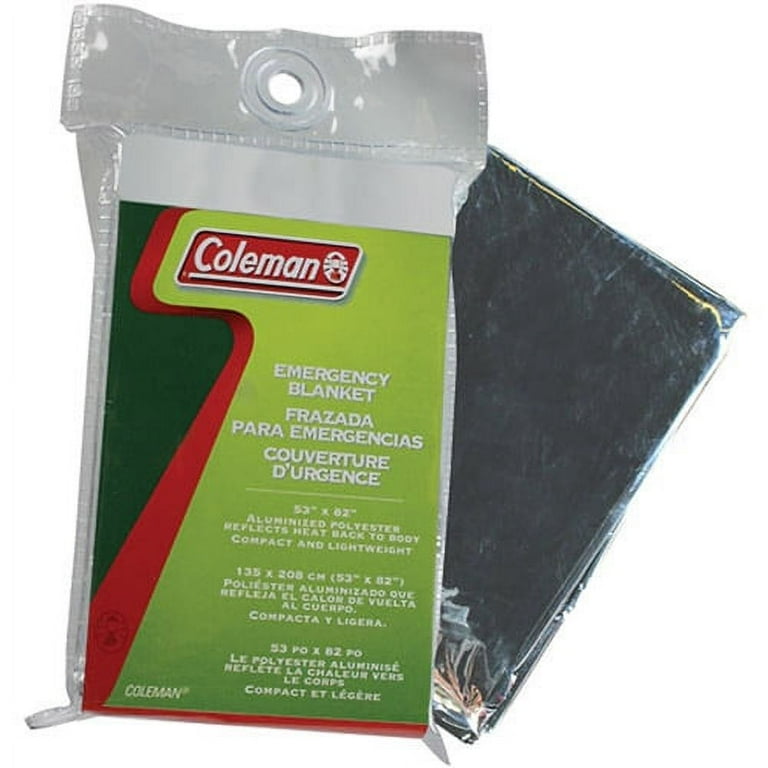 Coleman Emergency Polyester Blanket 1 Pack