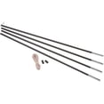 thumbnail image 1 of Coleman Fiberglass Tent 27" Pole Replacement Kit of 4, Black, 1 of 5
