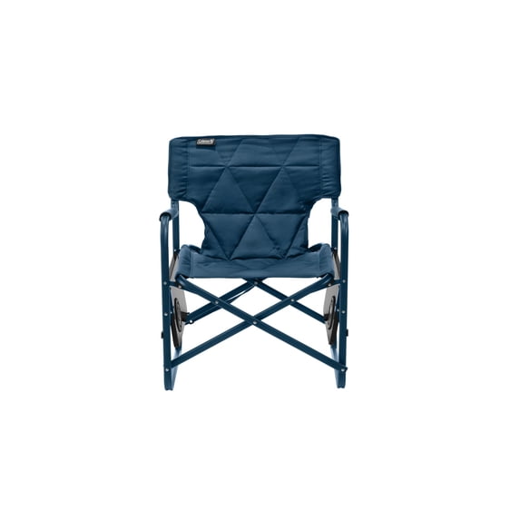 Flex 'N Go Outdoor Folding Chair for Camping with 2 Tables, Sapphire