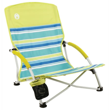 Coleman Folding Steel Beach Chair - Multi-color