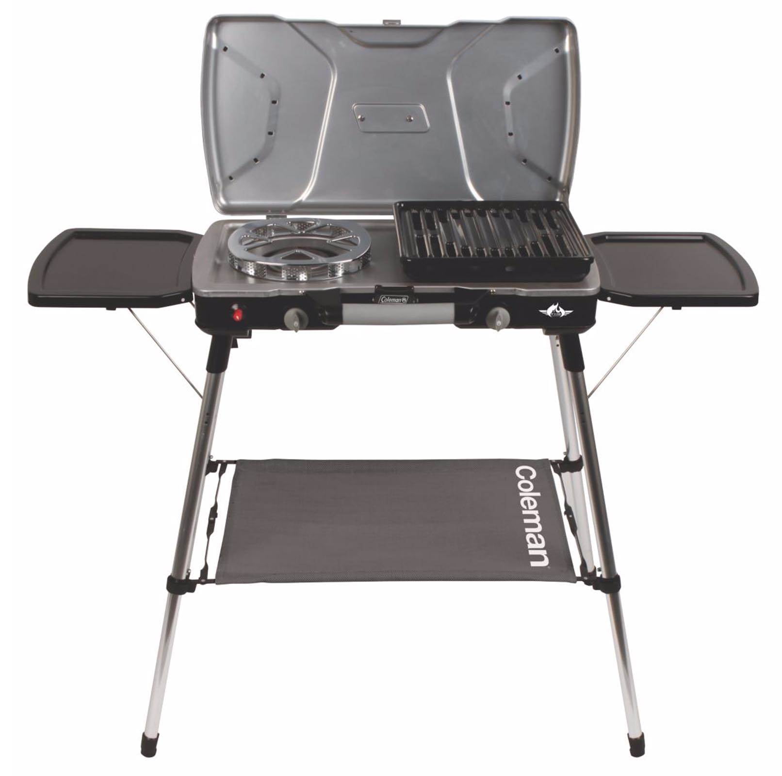 Coleman 3in1 Portable Camping 2Burner Propane Gas