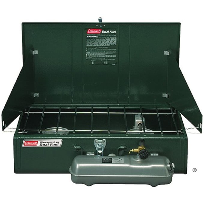 Coleman Guide Series Powerhouse Dual Fuel Gas Camping Stove Coleman Guide Series Powerhouse Dual Fuel Gas Camping Stove