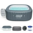 thumbnail image 1 of Coleman Hawaii AirJet Square Inflatable Hot Tub with Cover w/ Pump #P09144, 1 of 13