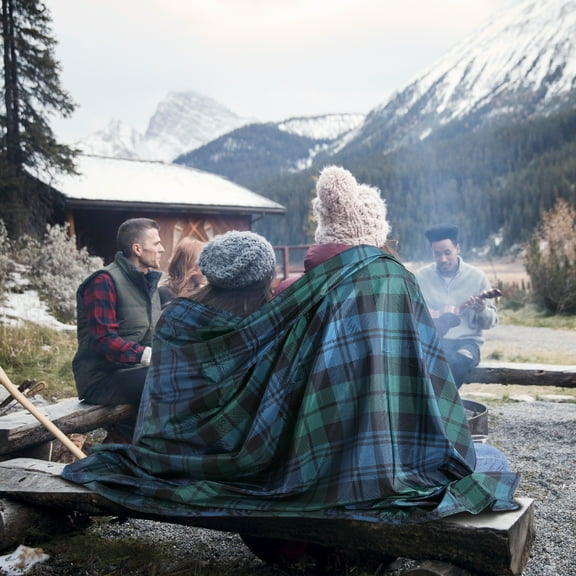 Coleman Indoor and Outdoor Waterproof Adult Throw Blanket, 60in x 70in