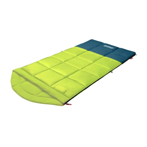 Coleman Kompact 40 Degree F Big & Tall Contour Sleeping Bag, Spider Mum