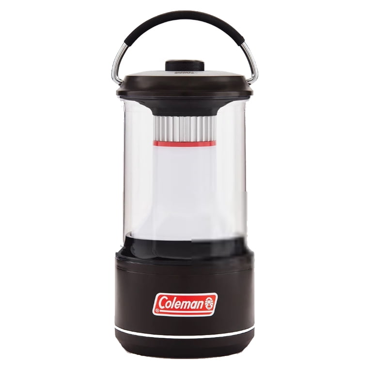 Coleman LEDランタン 黒/赤 Coleman Adventure Camp Operated LED Lantern w/BatteryGuard