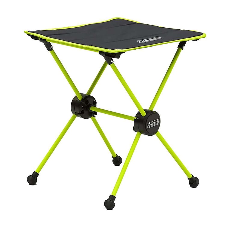 Coleman Mantis Ultra Camping Table, Black, Foldable Compact Design