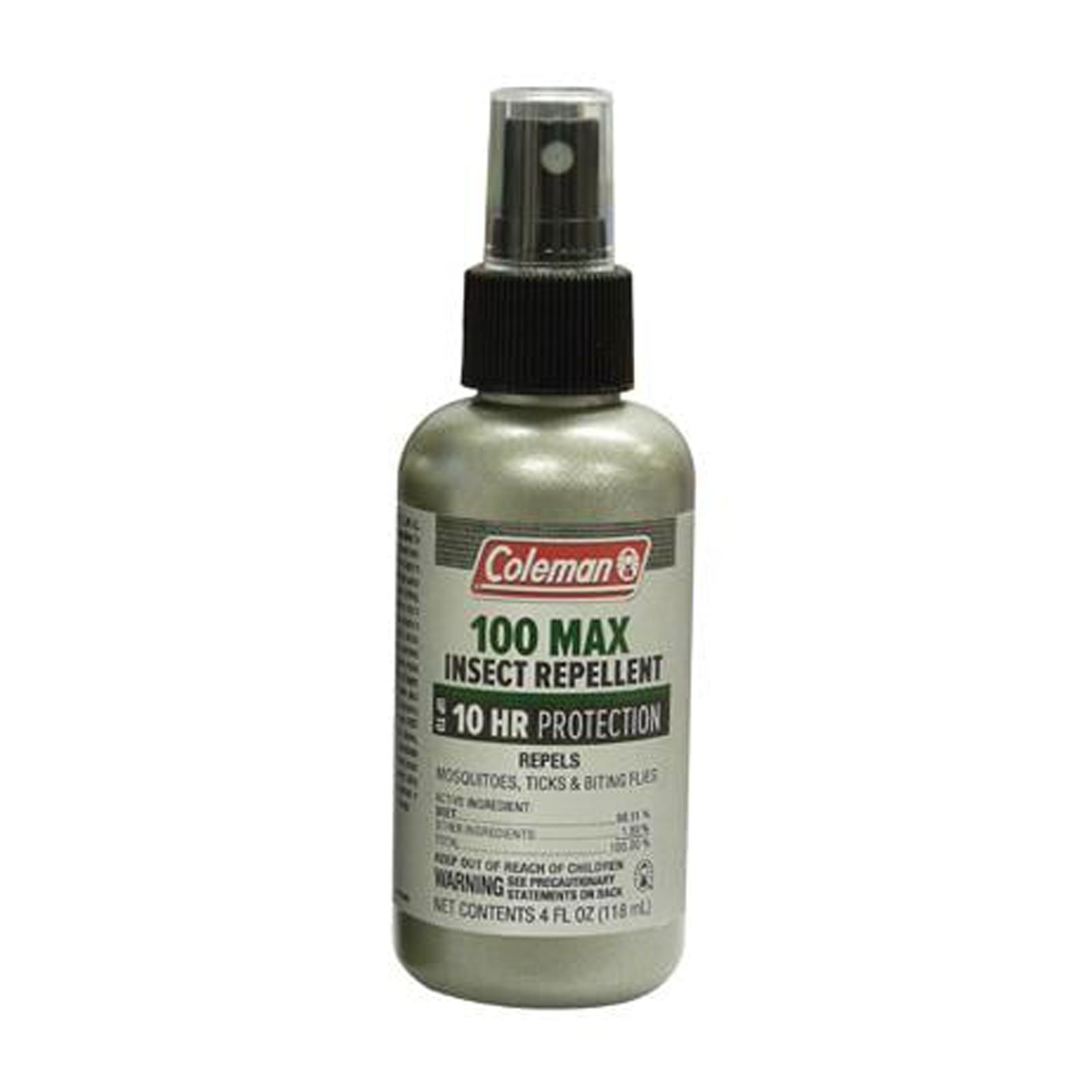 Coleman Max 100 Percent Deet Insect Repellent, 4 Oz Pump Spray - image 1 of 6