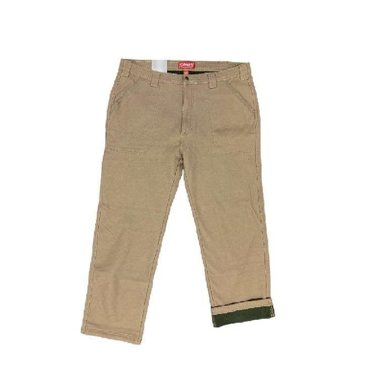 Coleman Men's Bonded Fleece Lined Tear Resistant Canvas Utility