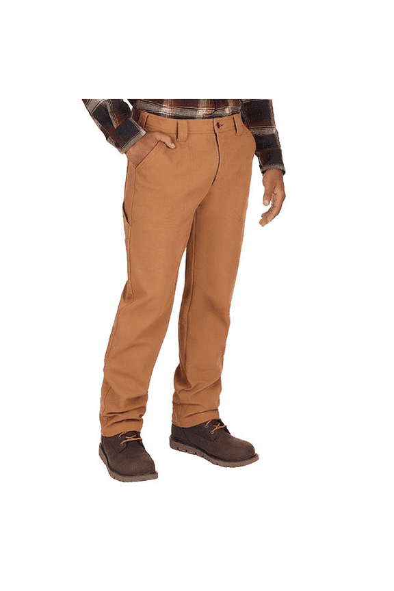 Men's Fleece Lined Bonded Utility Pants - 32x30 Toffee