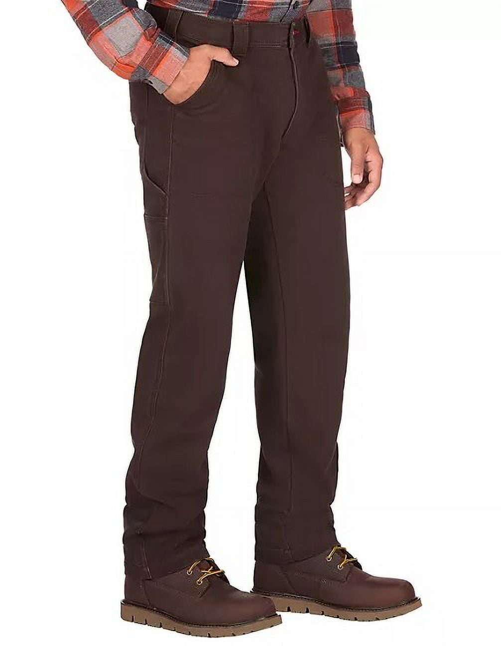Coleman Men's Fleece Lined Pant (Black Coffee, 30X30)