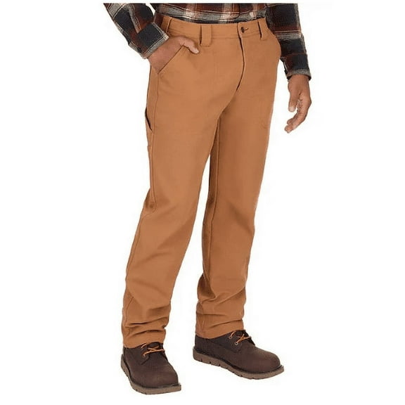 Coleman Men's Fleece Lined Pant Toffee 34x30