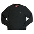 thumbnail image 1 of Coleman Men's Long Sleeve Sherpa Lined Secure Chest Pocket Crew Sweatshirt (Black, L), 1 of 1