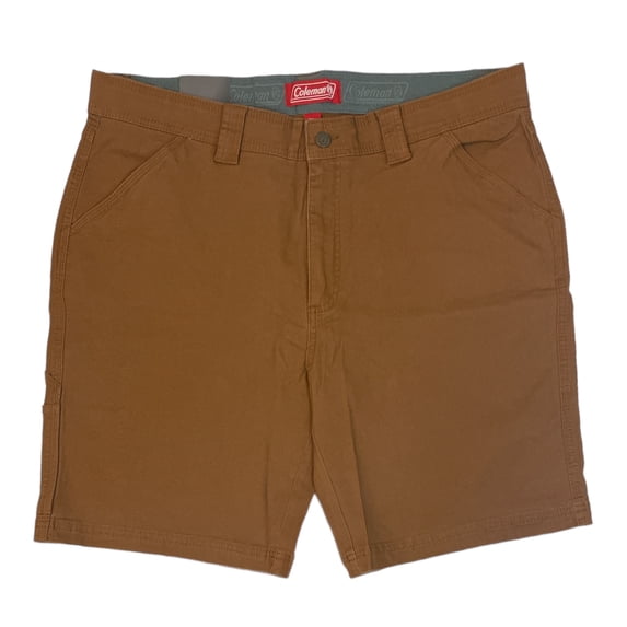 Coleman Men's Relaxed Fit Tear Resistant Stretch Utility Shorts (Copper, 38)