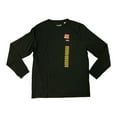 thumbnail image 1 of Coleman Men's Rugged Workwear Long Sleeve Crew Neck Chest Pocket Tee (Black, XL), 1 of 1