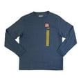 thumbnail image 1 of Coleman Men's Rugged Workwear Long Sleeve Crew Neck Chest Pocket Tee (Cobalt Blue Heather, XXL), 1 of 4