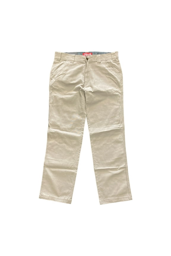 Men's Tear Resistant Durable Stretch Utility Pant, SACS4P5514 (Oat, 40x30)