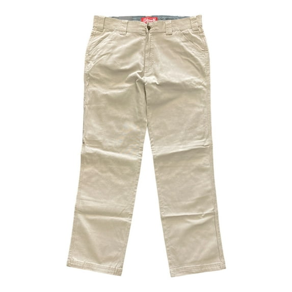 Coleman Men's Tear Resistant Stretch Utility Pant (Oat, 34x30)