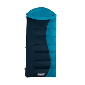 "Coleman Heritage Adult Big and Tall Sleeping Bag, Brown, 10-Degree ...