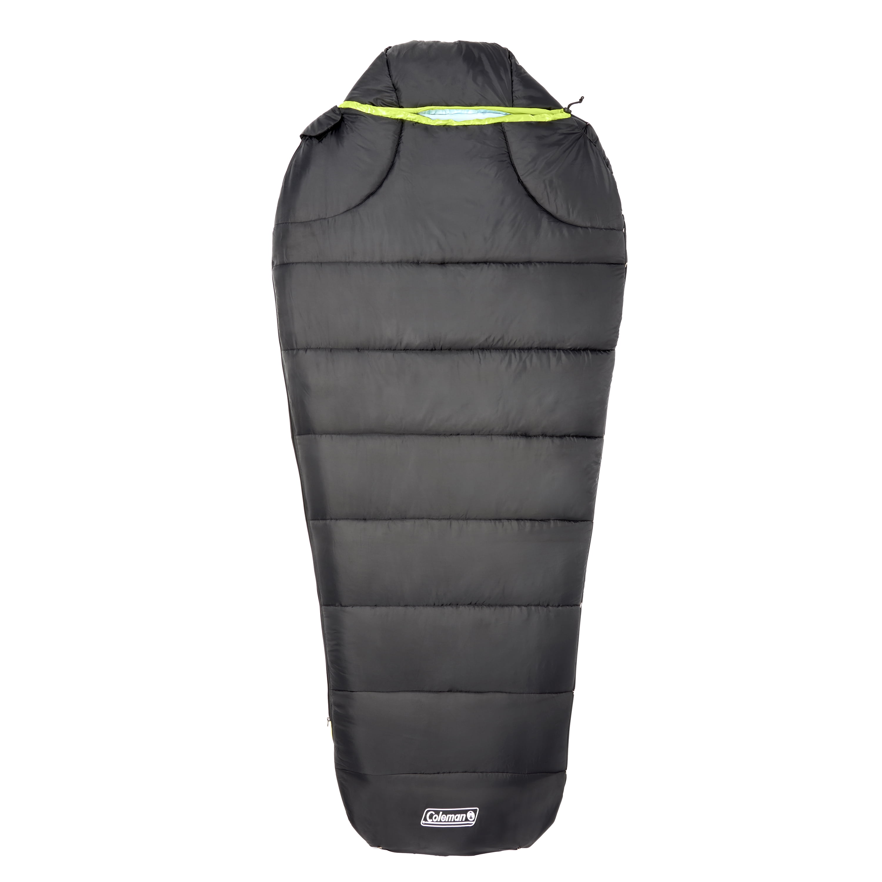 Coleman Montauk™ 40°F Big and Tall Mummy Sleeping Bag, Black, Adult Coleman Montauk™ 40°F Big and Tall Mummy Sleeping Bag, Black, Adult