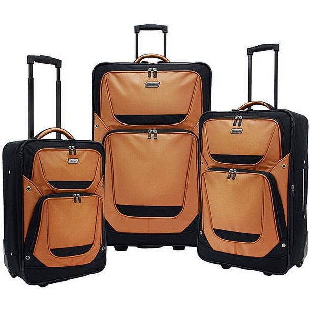 Coleman New Ridgeline 3-Piece Rugged Luggage Set - Walmart.com