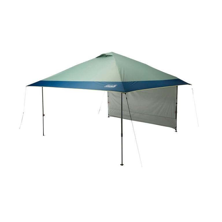 Coleman 13x13 キャノピー テント Coleman, Canopy, 13 x 13 ft, Sun Wall, Green with Vented Roof