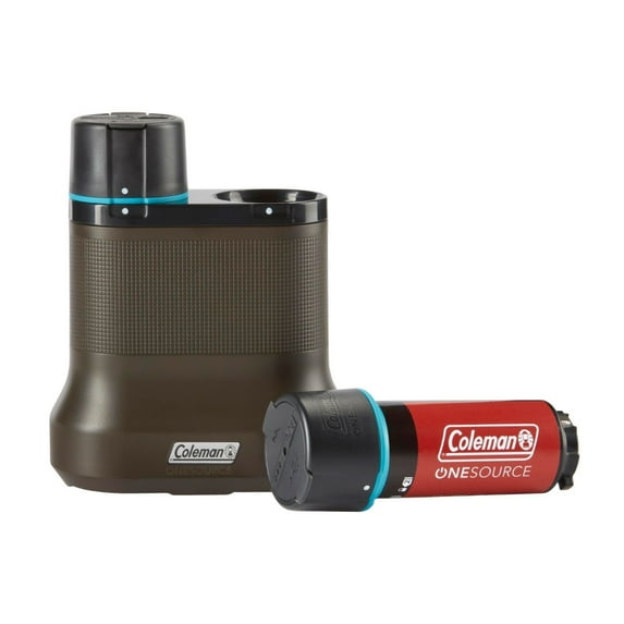 Coleman® OneSource™ Rechargeable Lithium-Ion Battery (Pack of 2) & 2-Port Quick-Charging Station