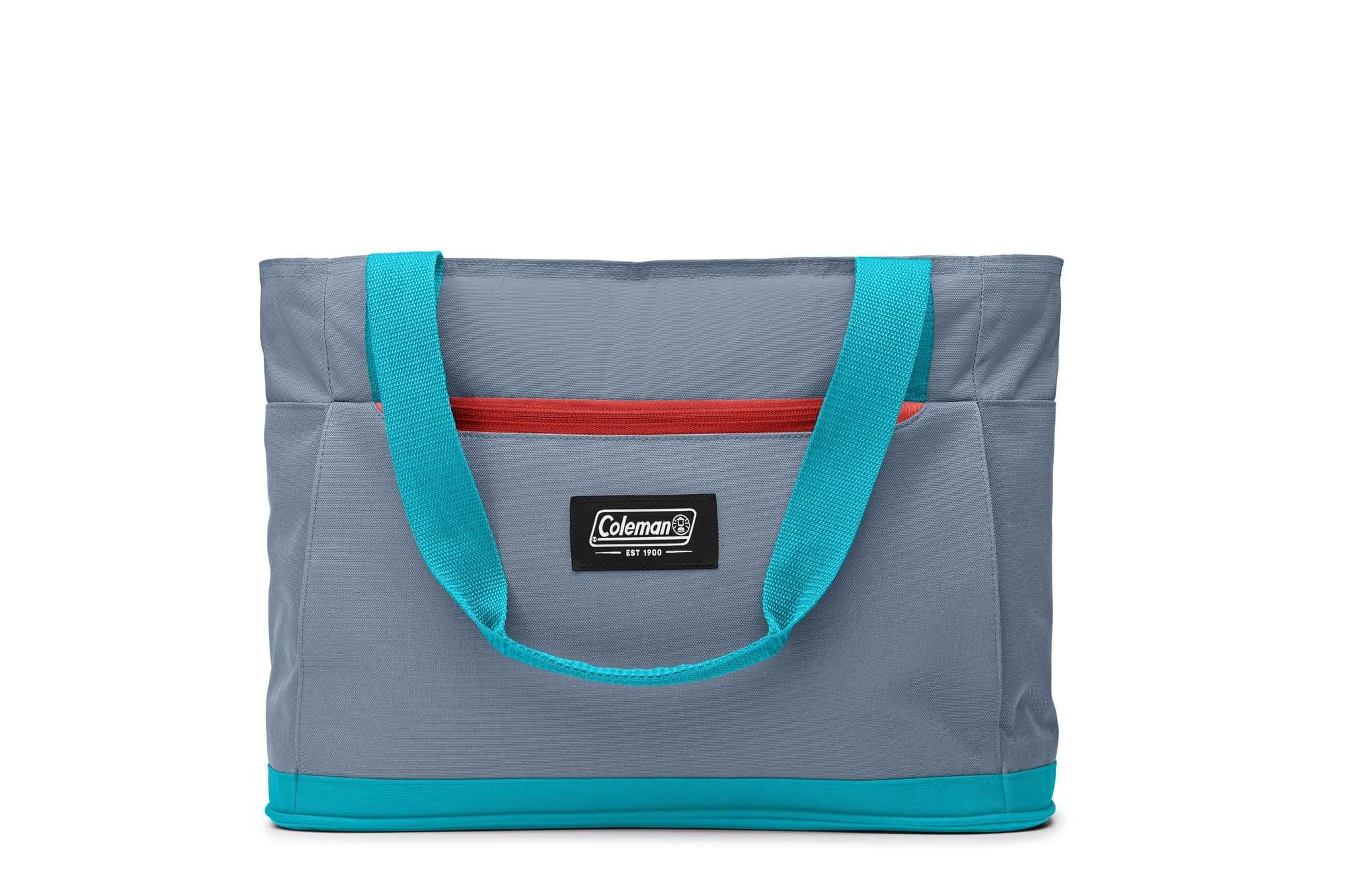Coleman Outlander 28-cans Soft Cooler Tote, Blue Aqua Multi
