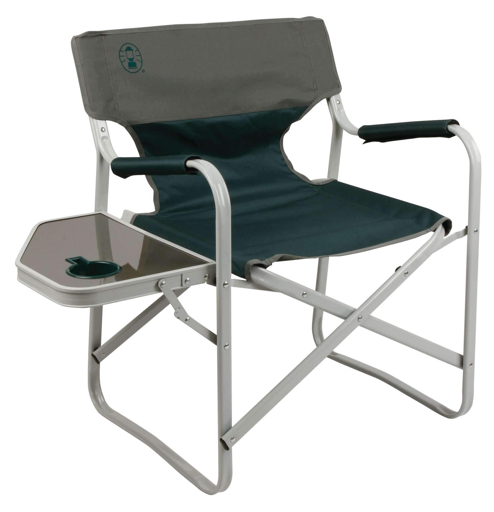 Coleman SIDE TABLE DECK CHAIR OLIVE 新品 Coleman, Outpost‚Ñ¢ Elite Deck Chair, 20.5 in seat, with side