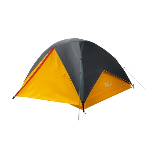 Coleman PEAK1 Waterproof Backpacking Tent Aluminum Frame Star View Window Available in 1/2/3/4/6 Person Sizes - All-Weather Camping Tent for Backpacking Hiking and Outdoor Adventures