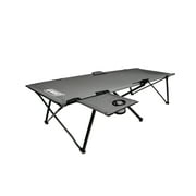 Coleman Pack-Away Camping Cot with Extra-Wide Design and Removable Side Table