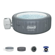 Coleman Palm Springs 6 Person Smart Plus Inflatable Hot Tub w/ Pump #P08411
