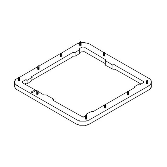 Coleman Mach 8332-3301 Air Conditioner Installation Kit 14In x 14In Opening