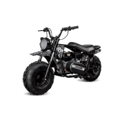 Coleman Powersports B200RSV 196cc Gas Powered Mini Bike, Rear Suspension Off-Road Motorcycle Up to 30 MPH & 20 Miles Range, Pull-Start Engine, Front & Rear Disc Brakes, Ages 13 and Up, Black